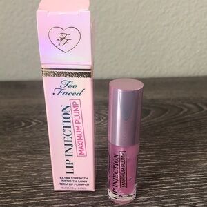 ❤️$6 NWT Too Faced Lip Injection Maximum Plump 1.5g